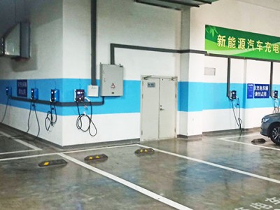 郑州昌原7千瓦32安交流充电站安装案例
