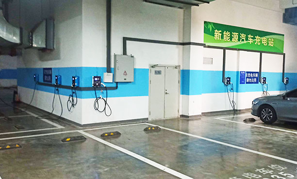 郑州昌原7千瓦32安交流充电站安装案例 案例中心 第1张
